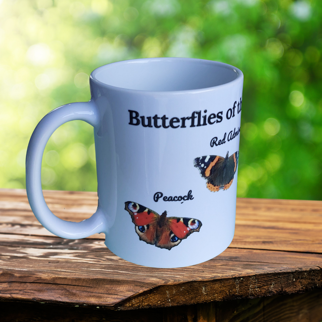 Butterflies of the UK - Wildlife Identification Mug