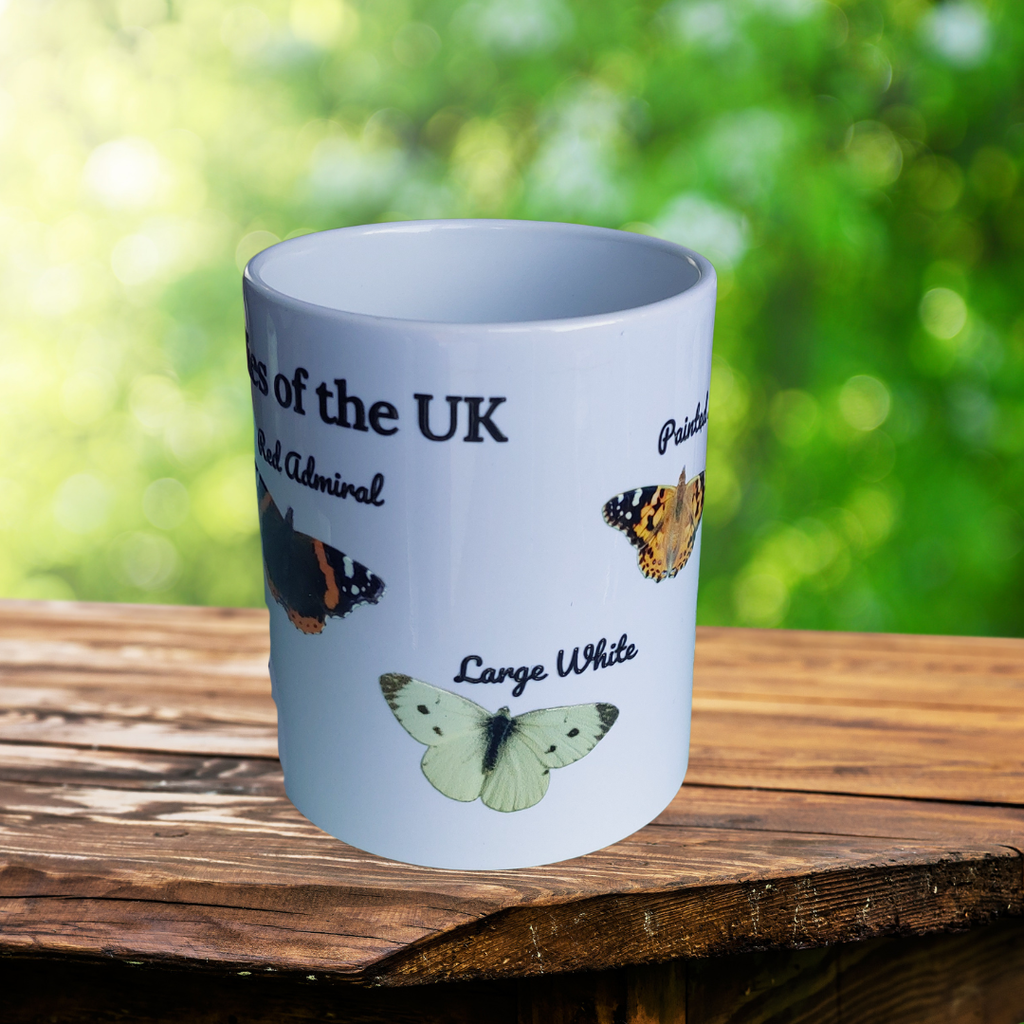 Butterflies of the UK - Wildlife Identification Mug