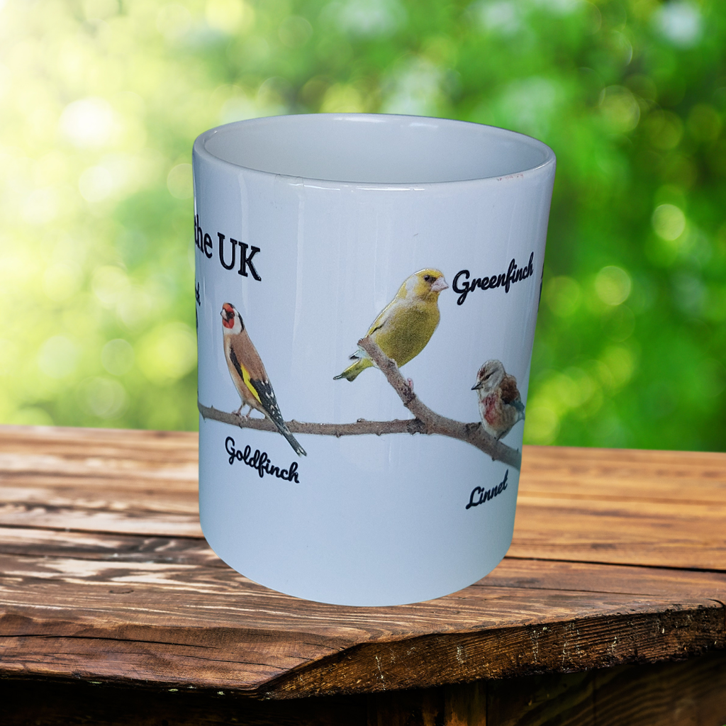 Finches of the UK - Wildlife Identification Mug