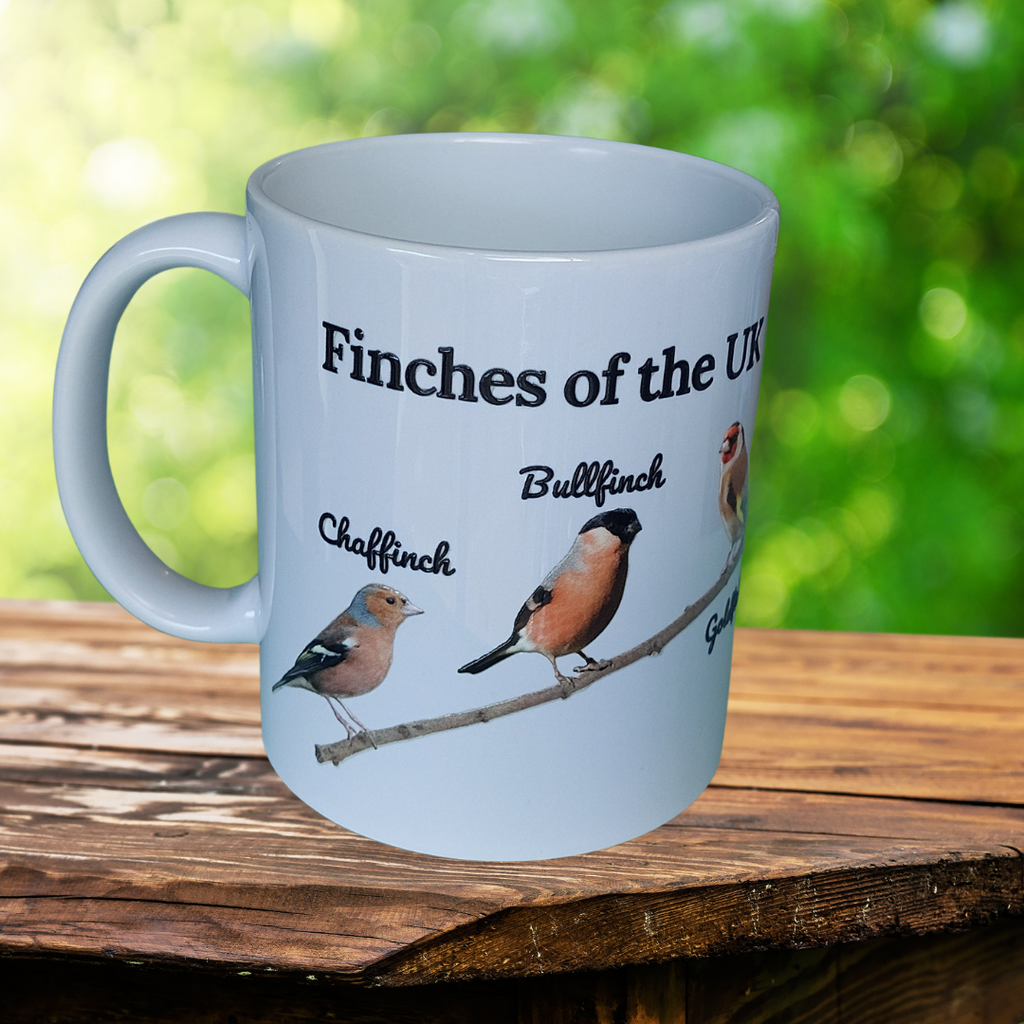 Finches of the UK - Wildlife Identification Mug